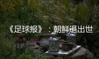 《足球报》：朝鲜退出世预赛 此前战绩无效