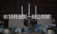 前10月全国一般公共预算收入同比增长8.1%