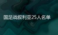 国足战叙利亚25人名单：郑智领衔 杨立瑜无缘