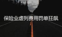 保险业虚列费用罚单狂飙，人保集团罚单量居首
