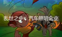 乱世之中
	，汽车照明企业要学会站得高看的远