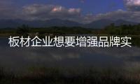 板材企业想要增强品牌实力 需抱团发展