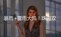暴雨+雷雨大风！珠海双预警生效
！
