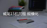 威龙15机同框 规模化战力成型