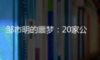 邹市明的噩梦：20家公司崩盘，败光2亿
，妻子变卖名牌填窟窿