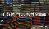 自媒体时代	，板材企业如何开辟一条新营销渠道?