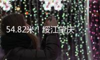 54.82米
！绥江肇庆怀集站18日凌晨突破历史最高水位