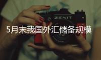 5月末我国外汇储备规模为32320亿美元