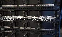 A股开盘：三大指数齐上涨