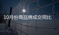 10月份商品房成交同比、环比实现“双增长”	，2007年以来首次“银十”超过“金九”