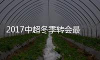 2017中超冬季转会最贵的是谁