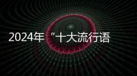 2024年“十大流行语”发布，“未来产业”“city不city”等入选