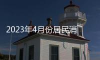 2023年4月份居民消费价格同比上涨0.1%，环比下降0.1%