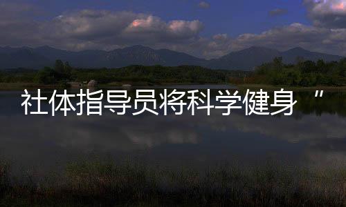 技术、社体强健体魄
