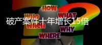 破产案件十年增长15倍
，全国政协委员彭静呼吁完善管理人“利害关系认定”
