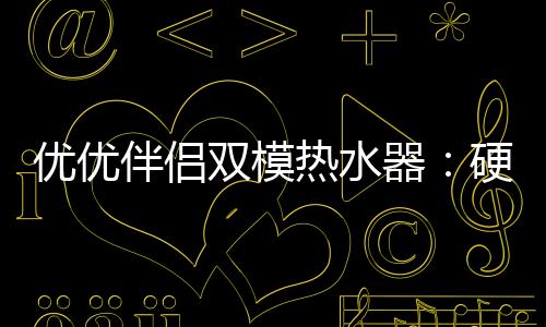 优优伴侣预即双模热水器
