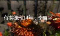 有期徒刑14年	，李吉平受贿案一审宣判