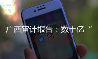 广西审计报告：数十亿“三保”资金管理不善，财政暂付款不减反增