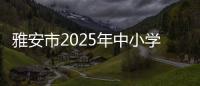 雅安市2025年中小学生足球锦标赛（中学组）顺利开赛