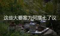 这些大要案为何摆上了议决国是的殿堂