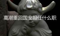 高潮重回国安担任什么职务
