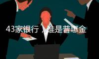 43家银行	，谁是普惠金融领头羊
�	？｜2024年度“金标杆”