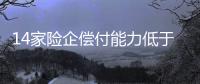 14家险企偿付能力低于警戒线�，如何自救？